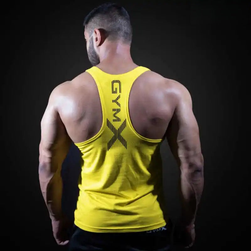 Quick Dry Men’s Summer Tank Top - Loose Gym Sleeveless Vest for Training & Sporty Comfort