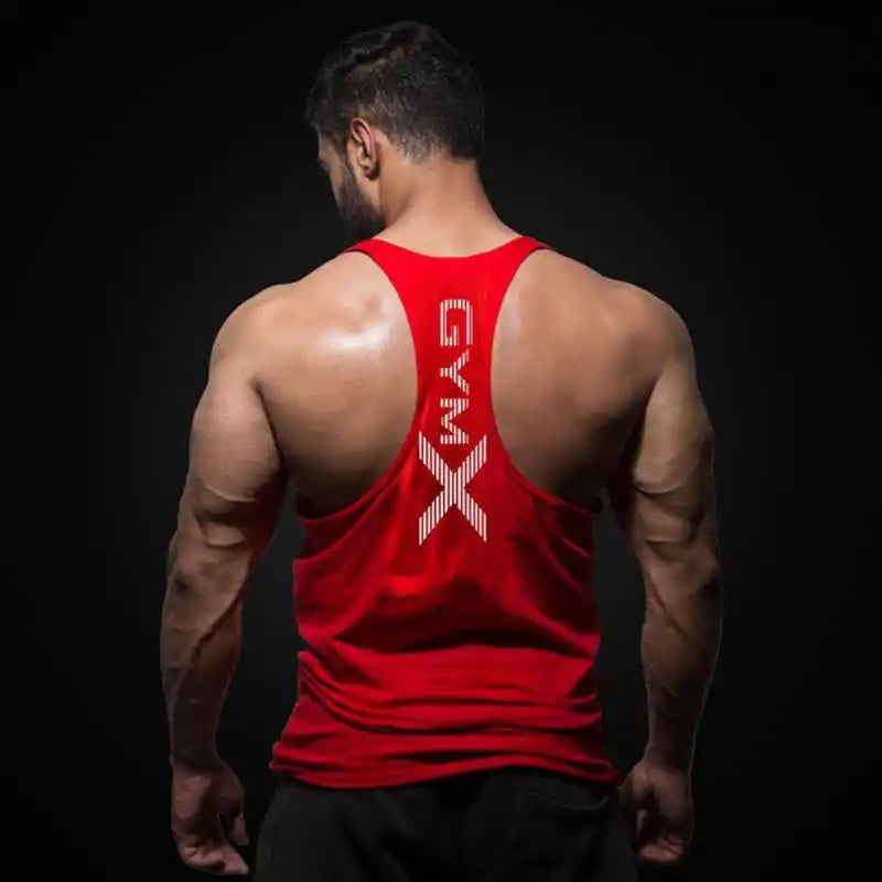 Quick Dry Men’s Summer Tank Top - Loose Gym Sleeveless Vest for Training & Sporty Comfort