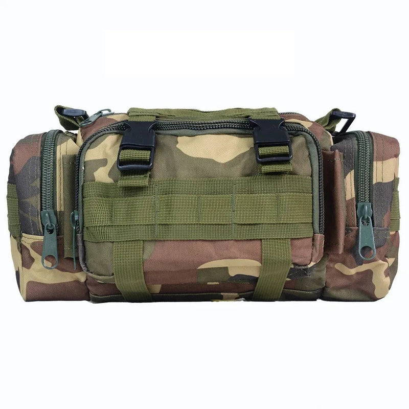 Waterproof Waist Fanny Pack for Men – Sling Shoulder Bag for Hiking, Fishing, Climbing, and Outdoor Adventures in Rugged Style