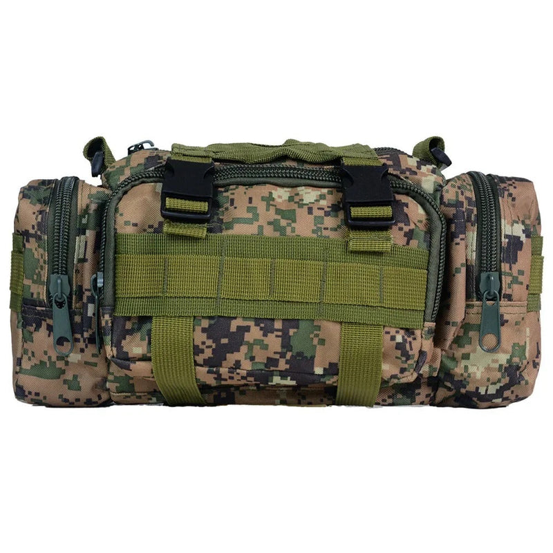 Waterproof Waist Fanny Pack for Men – Sling Shoulder Bag for Hiking, Fishing, Climbing, and Outdoor Adventures in Rugged Style