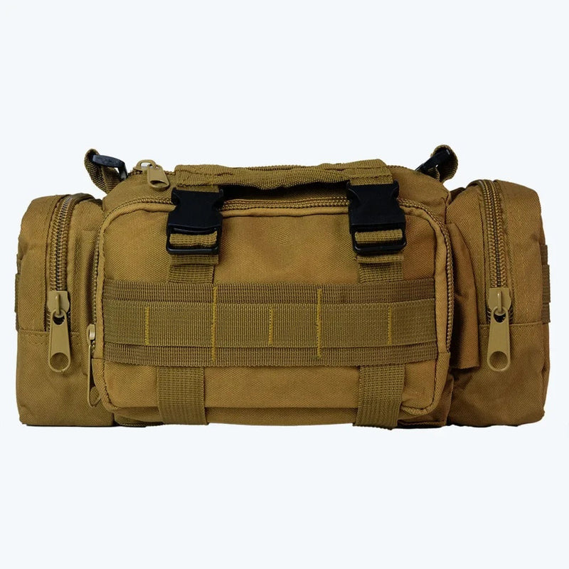 Waterproof Waist Fanny Pack for Men – Sling Shoulder Bag for Hiking, Fishing, Climbing, and Outdoor Adventures in Rugged Style