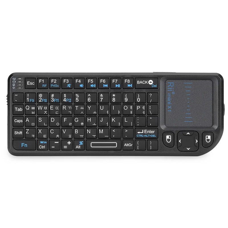 Mini Wireless Keyboard with Touchpad – 2.4GHz Remote Control for Android TV, PC & Laptops
