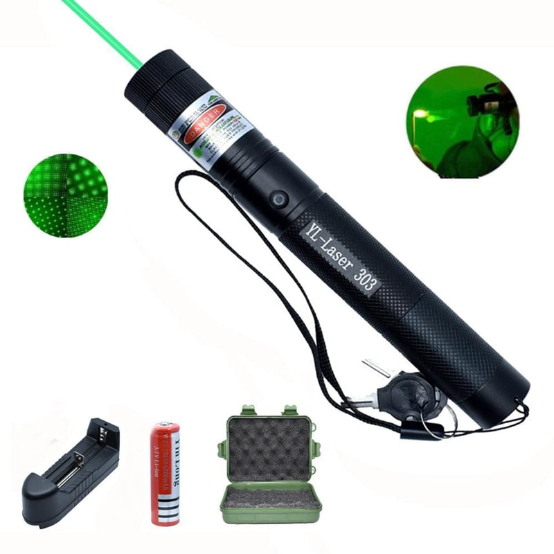 Laser 303 | Laser Light, High Power Laser Pen Pointer, Powerful Laser Pointer, Best Laser Pointer, Burning Laser Pointer, Green Laser for Cats