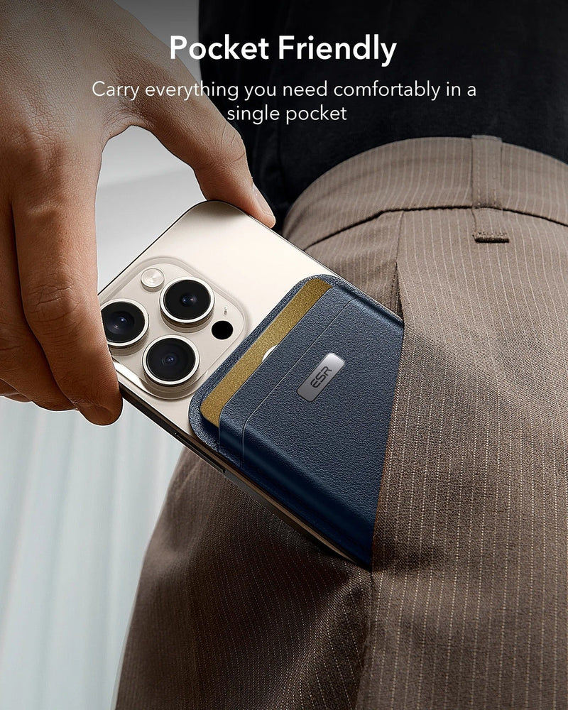 Wallet with Find My Functionality - 5 Cards Holder