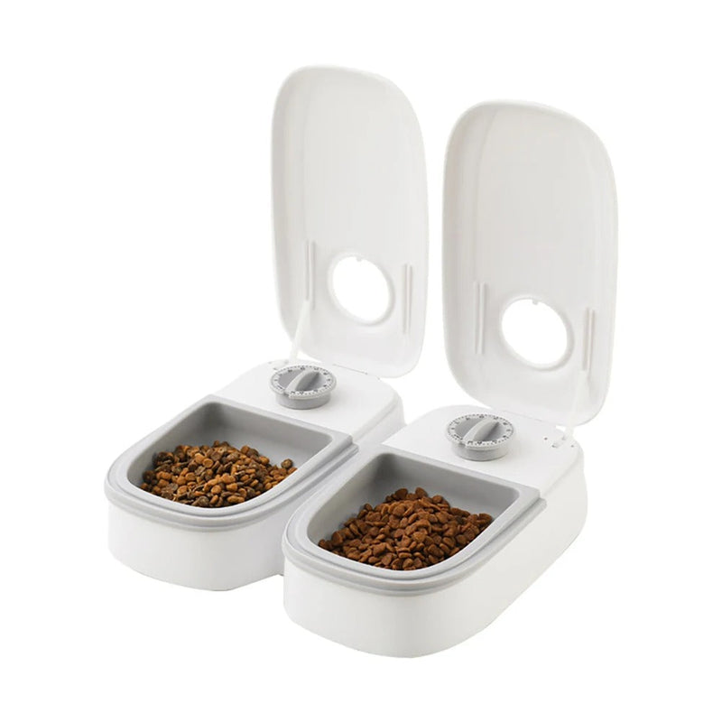 Automatic Pet Food Dispenser – Dry Food Feeder with Timer for Cats & Dogs, 48-Hour Programmable Control