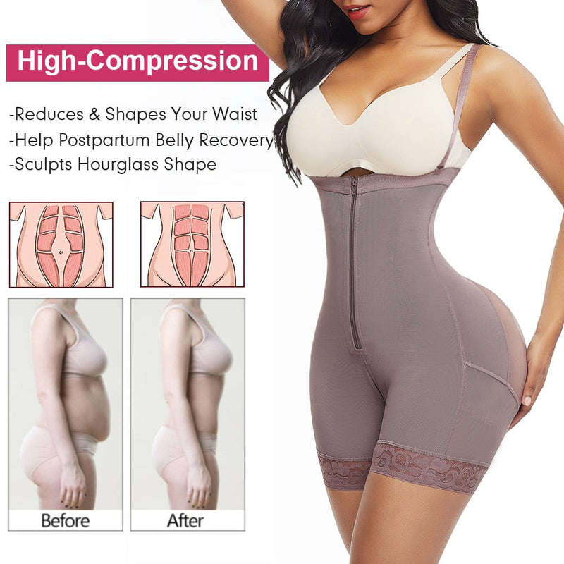 Butt Lifter Body Shaper Fajas Colombians Waist Trainer Slimming Underwear Shapewear Tummy Control Panties Postpartum Corset