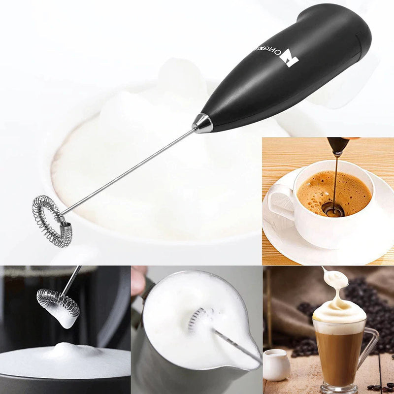 Milk Frother,  Mixer Foamer Coffee Maker Egg Beater Chocolate/Cappuccino Stirrer Mini Portable Blender