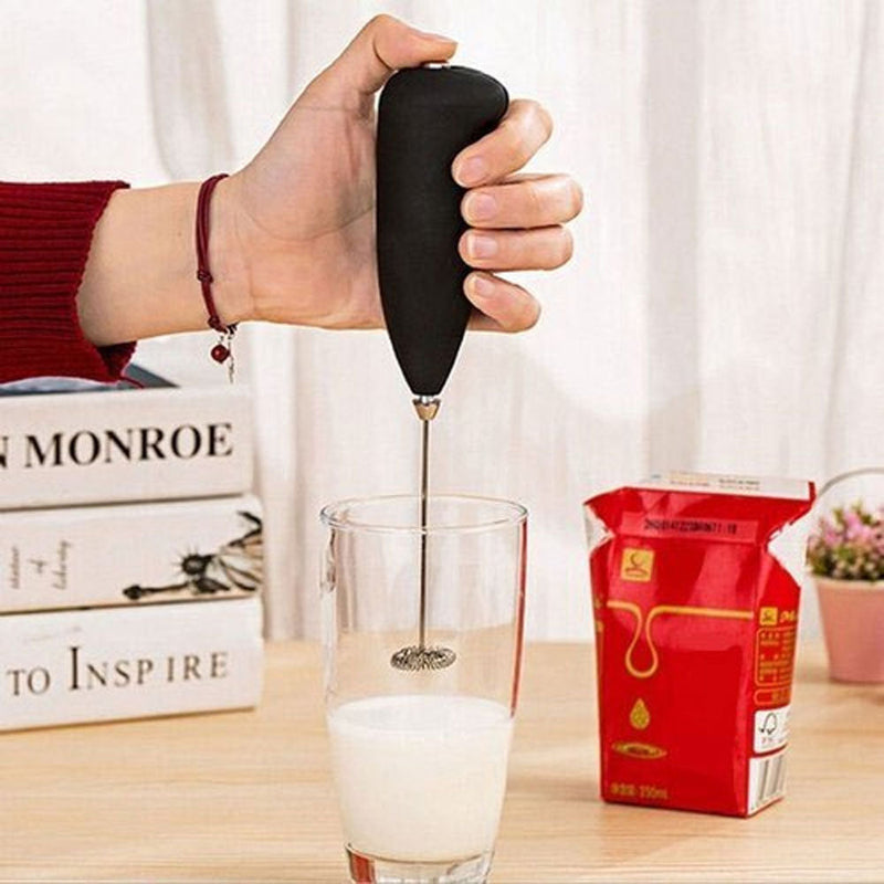 Milk Frother,  Mixer Foamer Coffee Maker Egg Beater Chocolate/Cappuccino Stirrer Mini Portable Blender