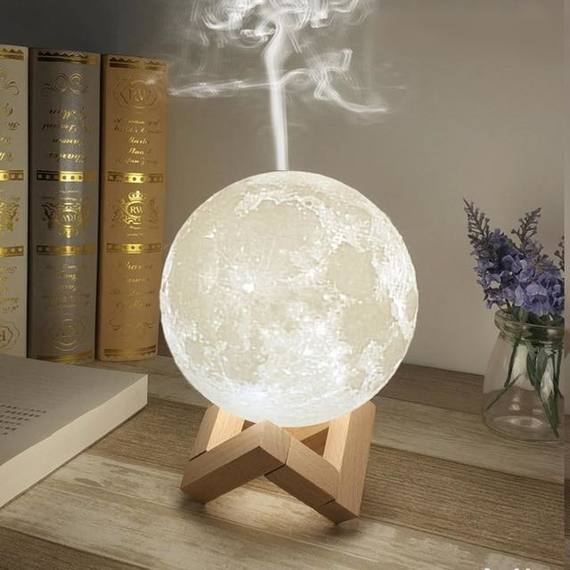 Moon Night Light Oil Diffuser