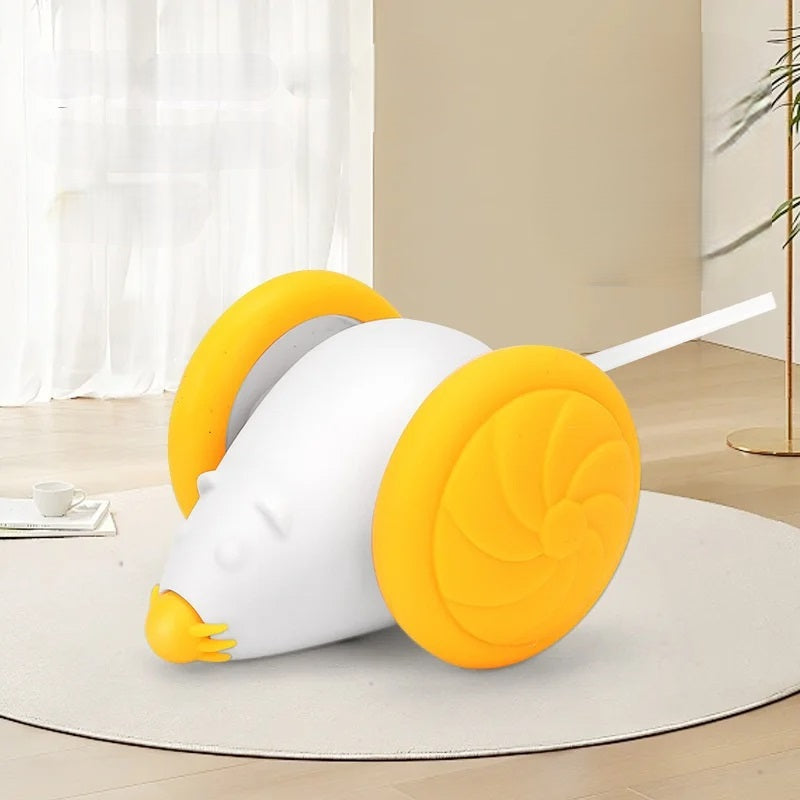 Smart Interactive Cat Toy – Automatic Running Mouse & Stress-Relief Fun for Happy Kittens