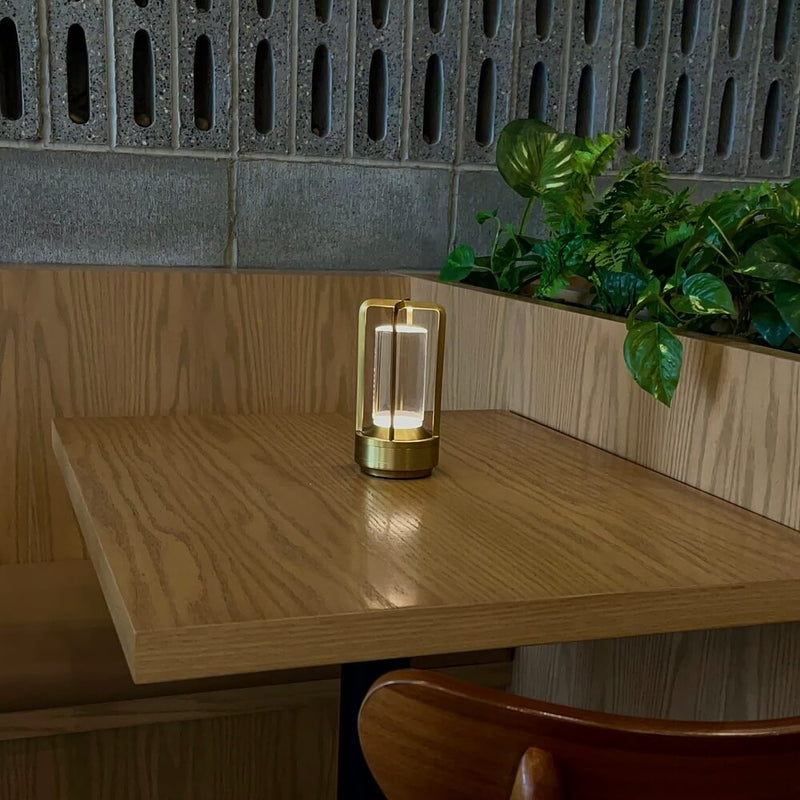 Rechargeable Touch Cordless Crystal Table Lamp