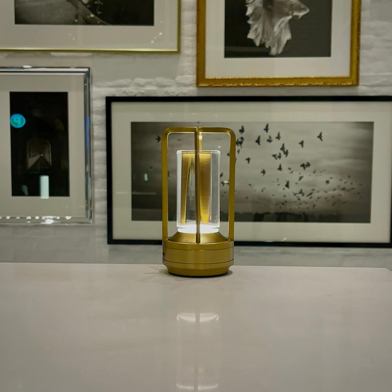 Rechargeable Touch Cordless Crystal Table Lamp