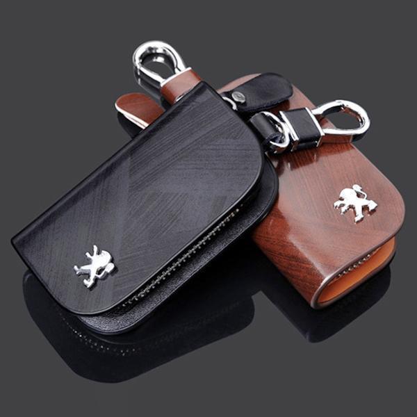 Custom Car Key Fob Leather Case With Your Logo, Fob Cover Protector, Keys Holder Keychain Accessories  For Ford, Mercedes, Toyota, Lexus, Honda