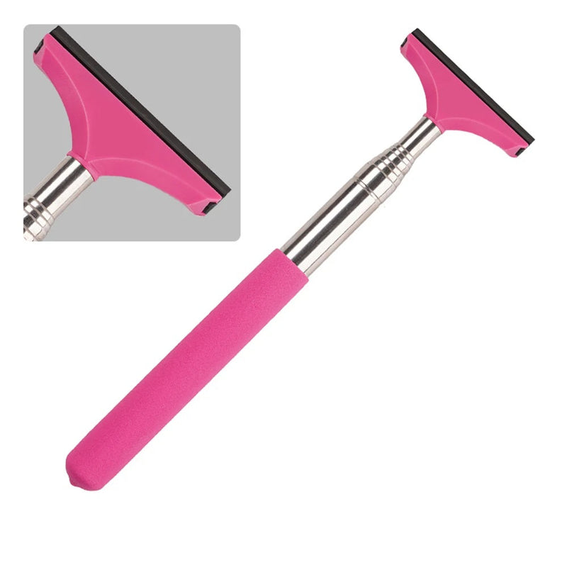 Extendable Car Rearview Mirror Wiper – Mist-Free Clarity with Easy Long-Handle Cleaning