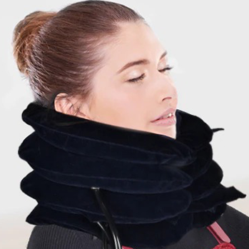 PortAlign | Inflatable/Pumpable Neck Support Brace | Portable