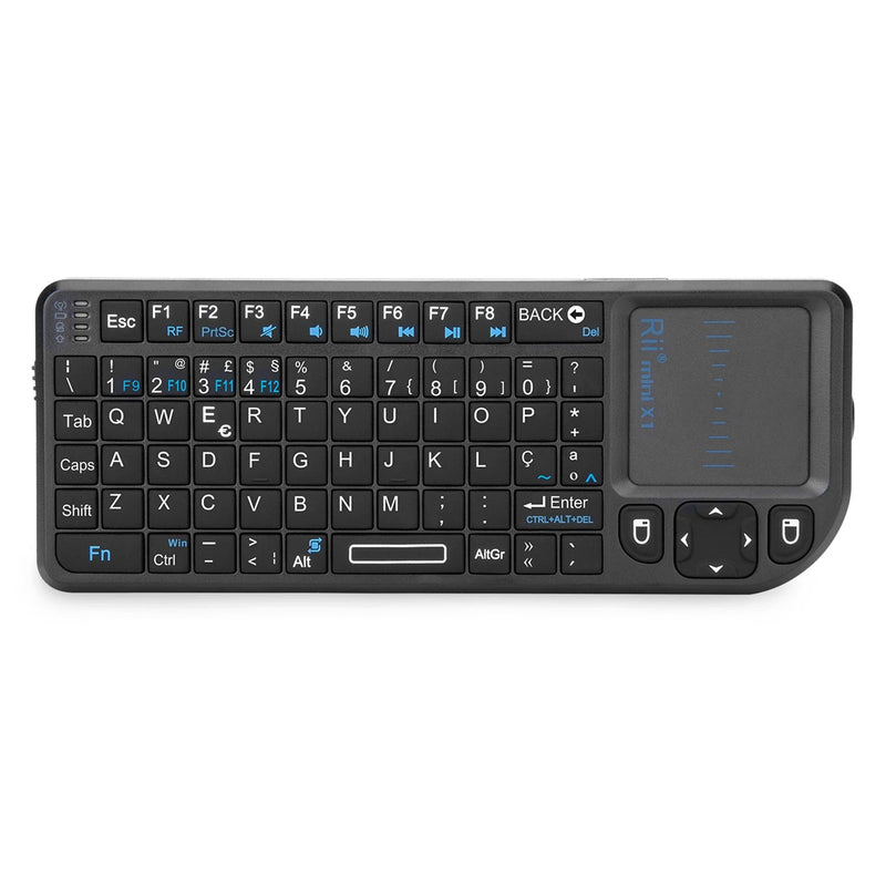 Mini Wireless Keyboard with Touchpad – 2.4GHz Remote Control for Android TV, PC & Laptops