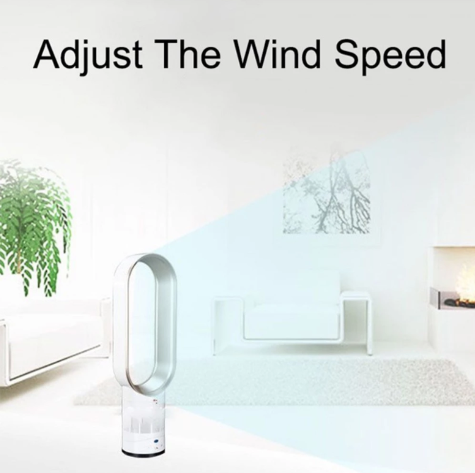 Bladeless Fan with Remote Control
