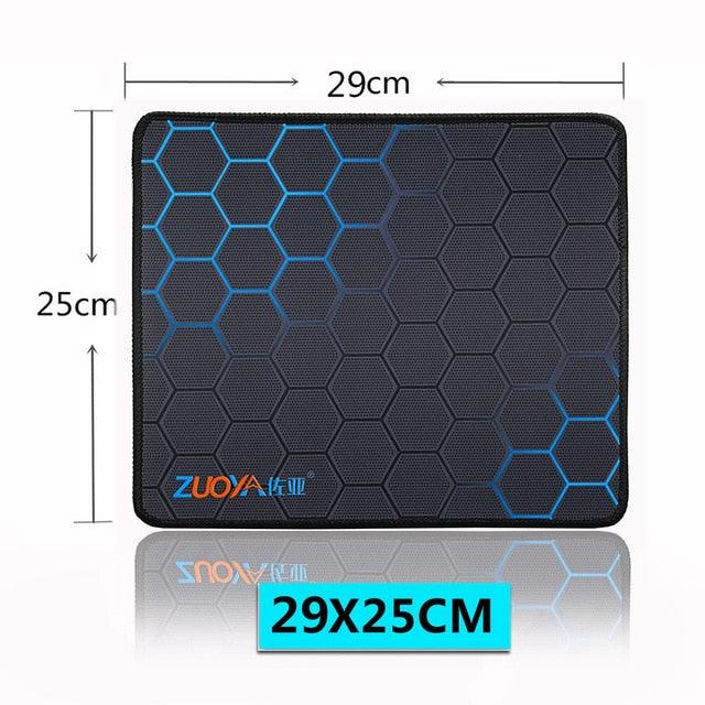 Large Gaming Mouse Mat With Natural Rubber And Anti-slip Locking Edge