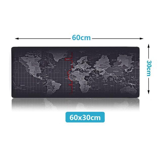 Large Gaming Mouse Mat With Natural Rubber And Anti-slip Locking Edge