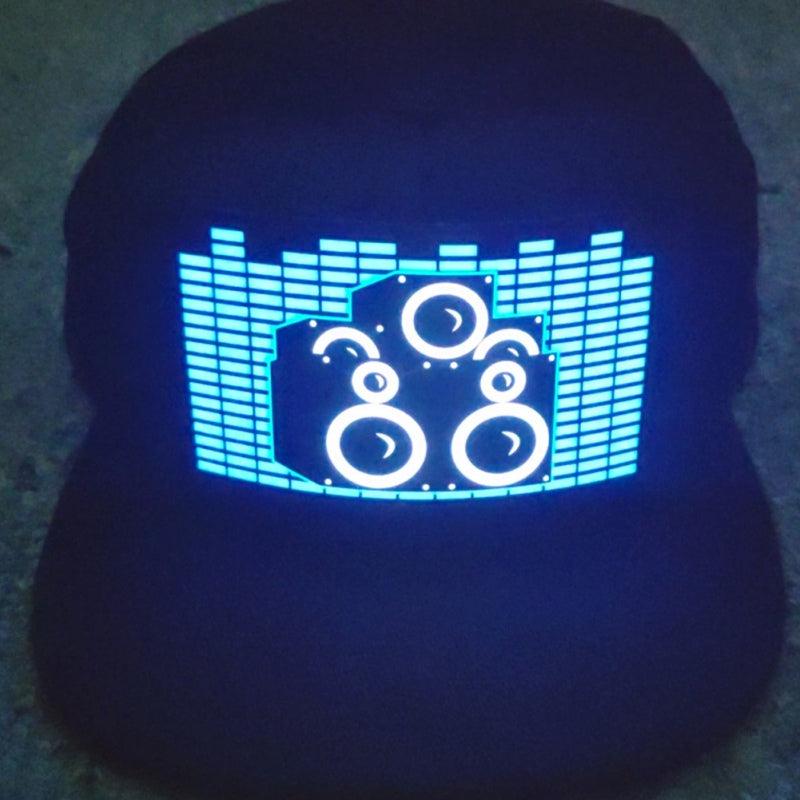 Led Lights Hat Sound Activated Glow For Fancy Dress Dance Party