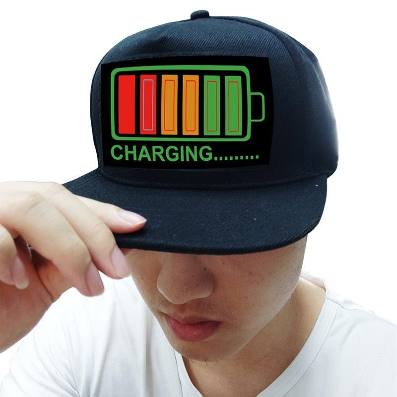 Led Lights Hat Sound Activated Glow For Fancy Dress Dance Party