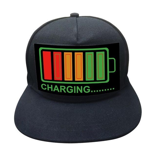 Led Lights Hat Sound Activated Glow For Fancy Dress Dance Party