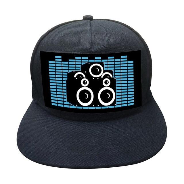 Led Lights Hat Sound Activated Glow For Fancy Dress Dance Party