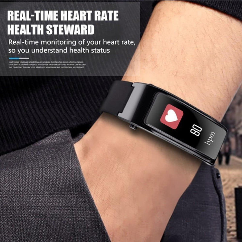 2 in 1 Smart Watch Bracelet Bluetooth Headset