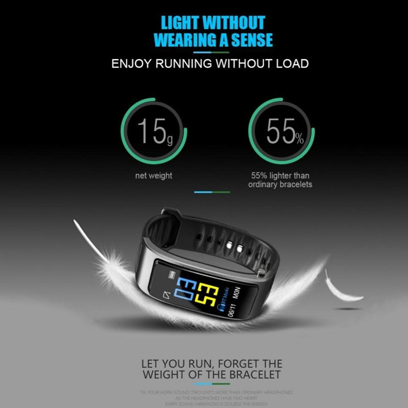 2 in 1 Smart Watch Bracelet Bluetooth Headset