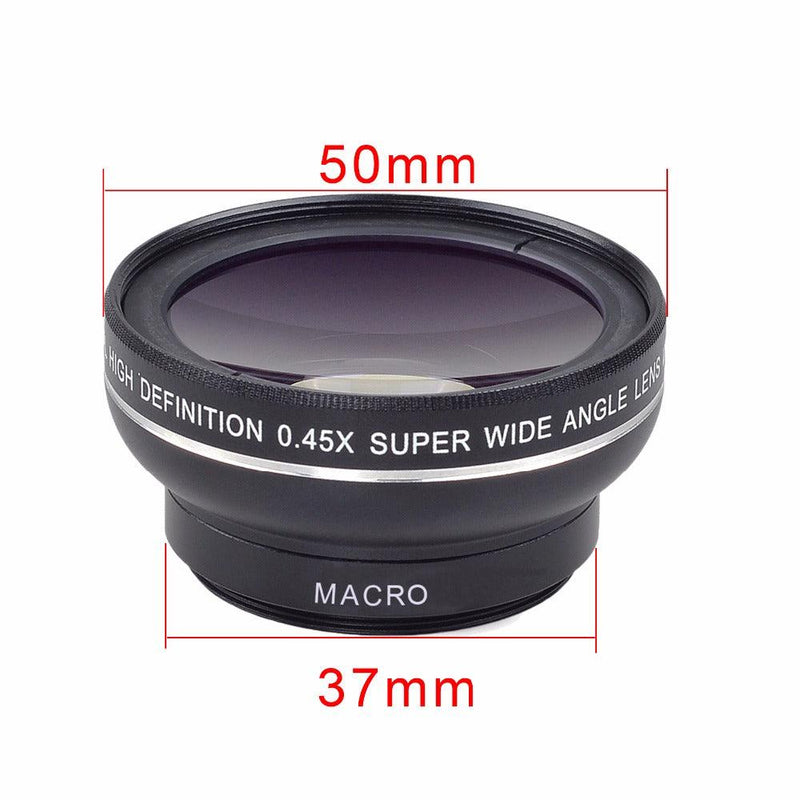 0.45x Super Wide Angle & 12.5x Super Macro Lens HD Camera Lens