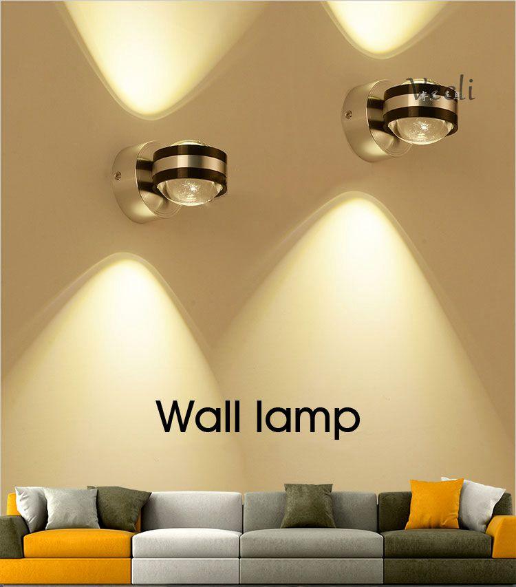 Luxury Indoor Hotel Style Decoration Up Down Wall Lamp