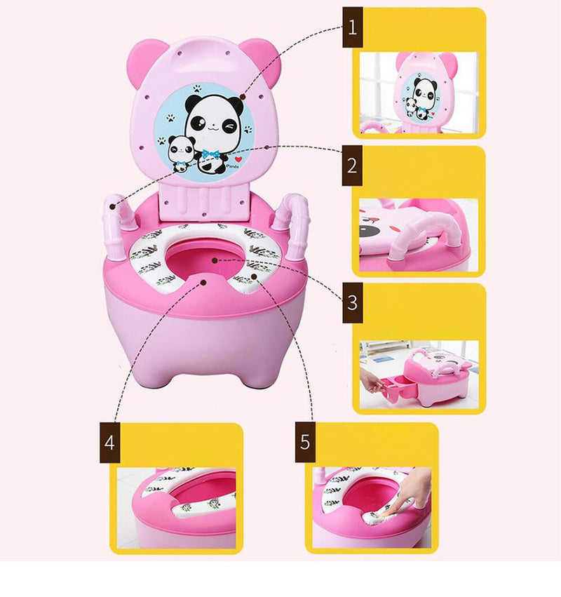 Comfy Panda Baby Potty Training Seat