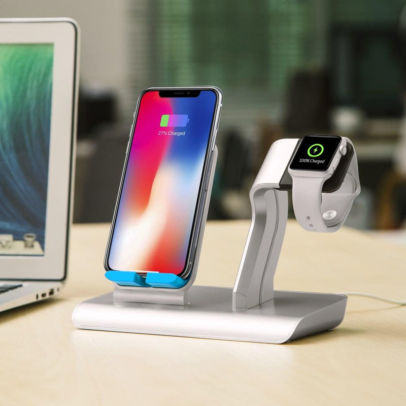 Universal Wireless Charger Stand iPhone Watch And Mobile Phone Apple Charger