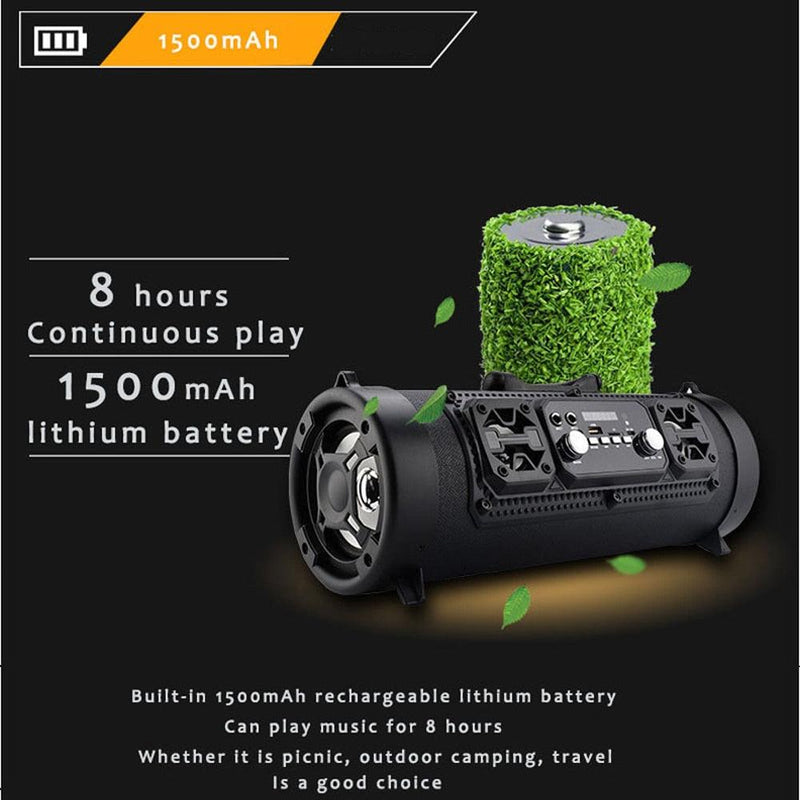 Portable Bluetooth Wireless Speaker Music Stereo