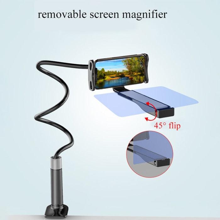 Adjustable HD 3D Mobile Phone Screen Magnifier With High Definition Projection Bracket