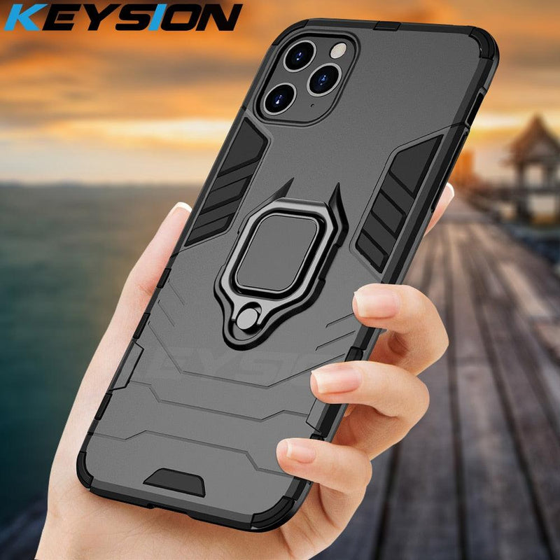 Armor Case with Ring Holder For iPhone 11