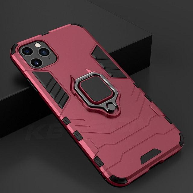 Armor Case with Ring Holder For iPhone 11