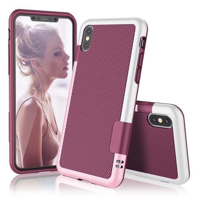 Hybrid Shockproof Phone Case For iPhone