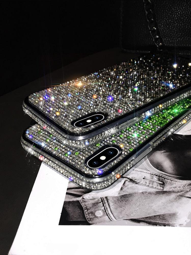 Luxury Shiny Diamond Phone Case Cover For iPhone's