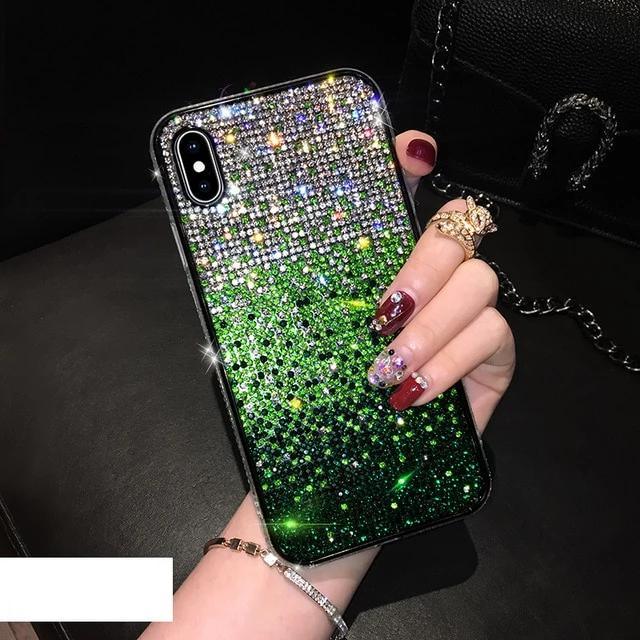 Luxury Shiny Diamond Phone Case Cover For iPhone's