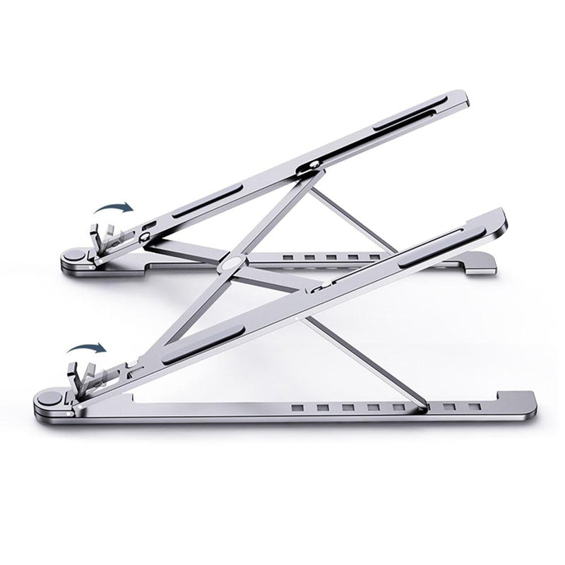 Portable Folding Laptop Stand With Adjustable Heights Holder