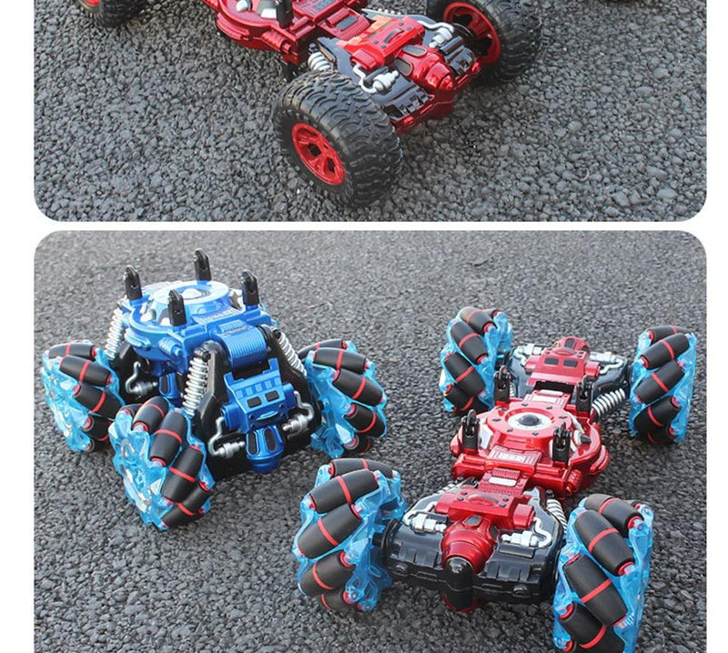 RC Monster Off-Road Truck,Twisting Car Toy With Remote Control, Mecanum Wheels, Radio Control And Side Drift