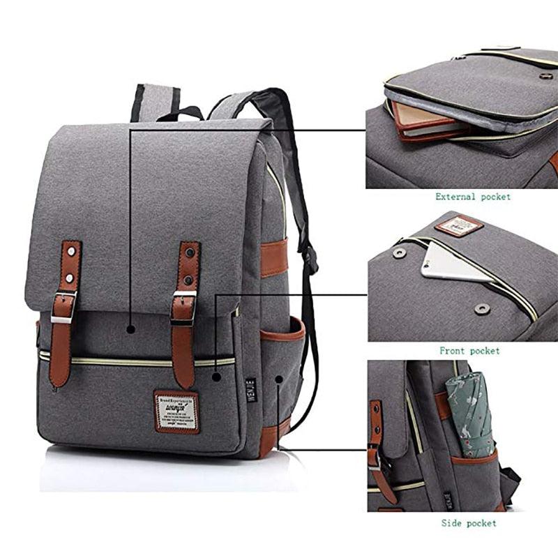 Casual Laptop Backpacks Fits up to 15.6Inch