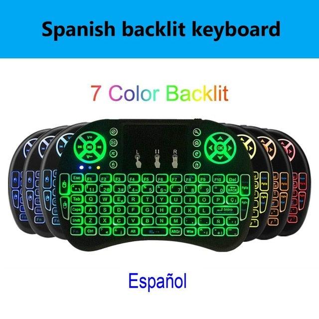 Mini Wireless Keyboard Backlit Air Mouse