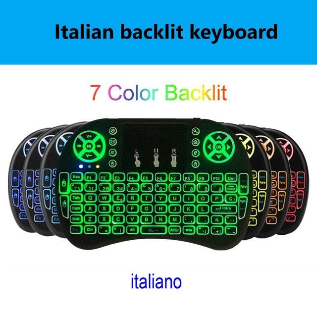 Mini Wireless Keyboard Backlit Air Mouse