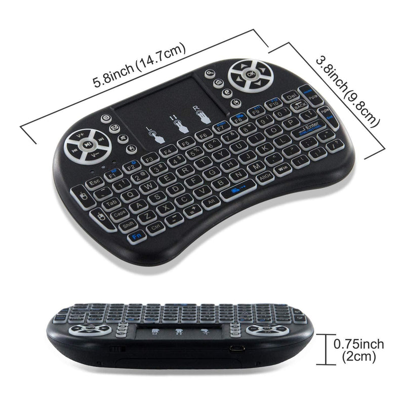 Mini Wireless Keyboard Backlit Air Mouse