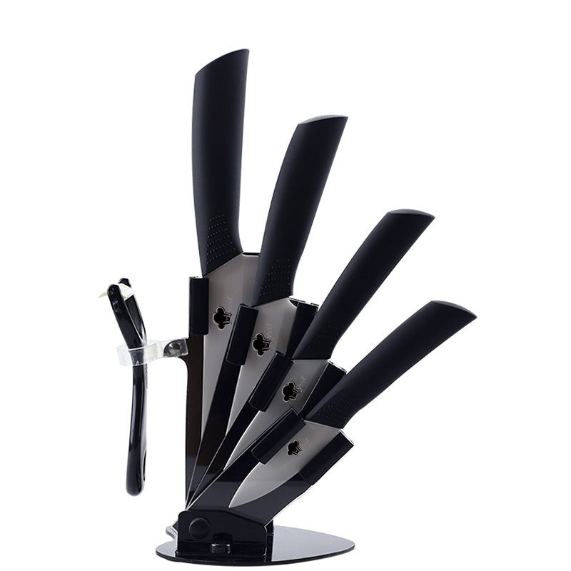 Ceramic Knife Set with Block | 6pcs