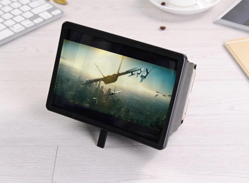 3D High-definition Amplifier Mobile Phone With Anti Radiation Magnifier