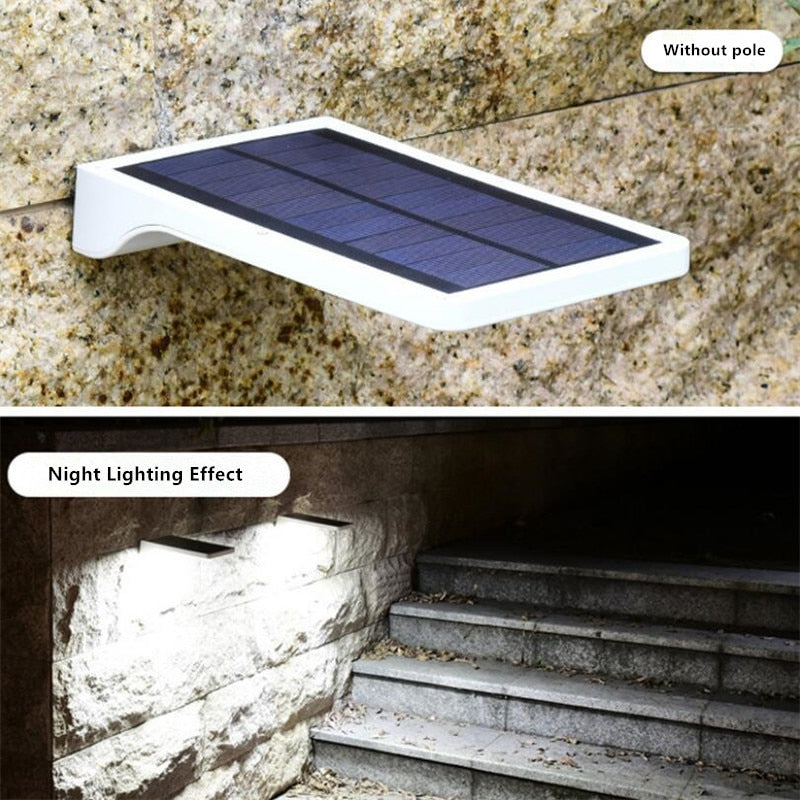 GutterLite | Solar Panel Light | Weatherproof Outdoor, Path & Gutter Light | Motion Sensing | 36 LED