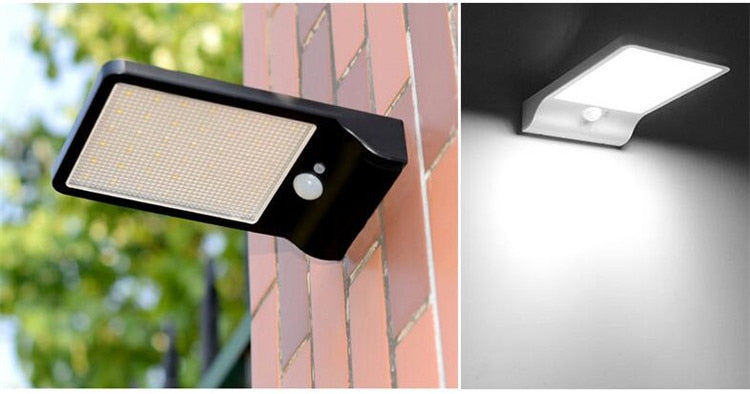 GutterLite | Solar Panel Light | Weatherproof Outdoor, Path & Gutter Light | Motion Sensing | 36 LED